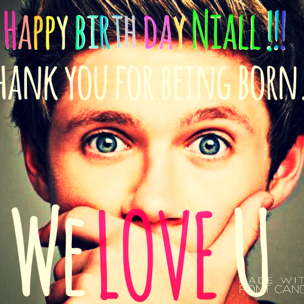 Happy Birthday Niall !!