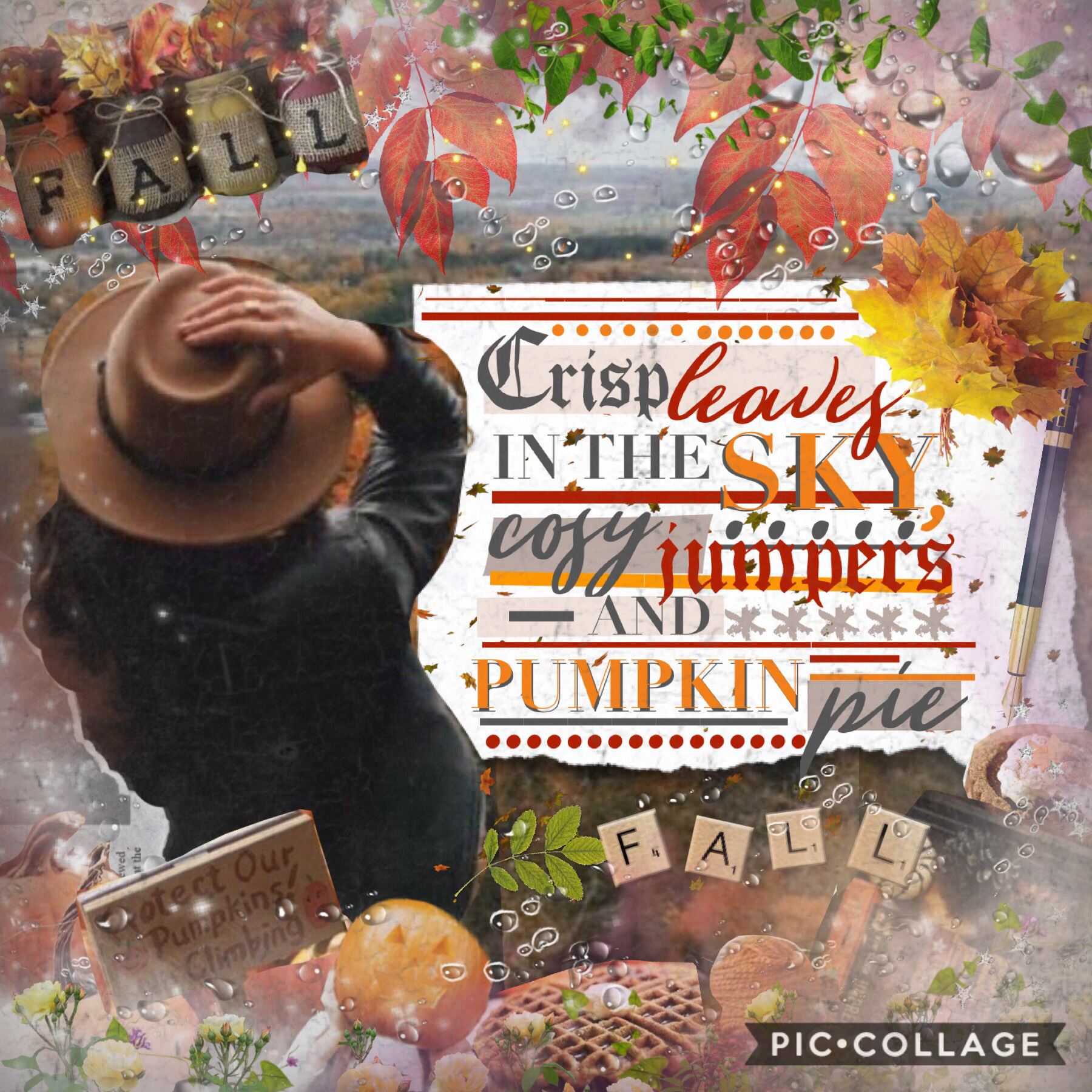 It's autumn!!🍁Autumn is just such an amazing season. I love being able to wear cozy jumpers and drink hot chocolate again 😂☺️🍁Entry for trackandfieldlife's contest. ✨Sorry for the inactivity school has been such a whirlwind this half term. Glad to be off 