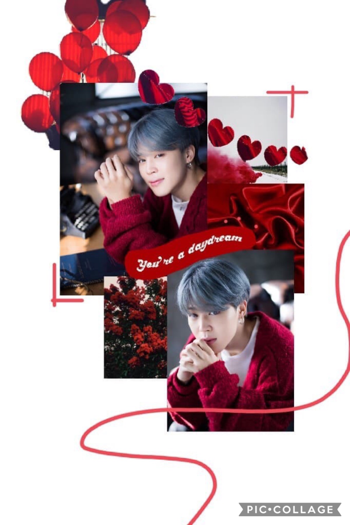 ♥️ tap ♥️

Heyyy ANOTHER Jimin collage because HE’S SO CUTE FOR CRYING OUT LOUD

This was inspired by someone but I can’t remember their username or if they were even on Piccollage 😖

anyway qotd: favourite season?
aotd: winter because I like the cold 😅⛄️