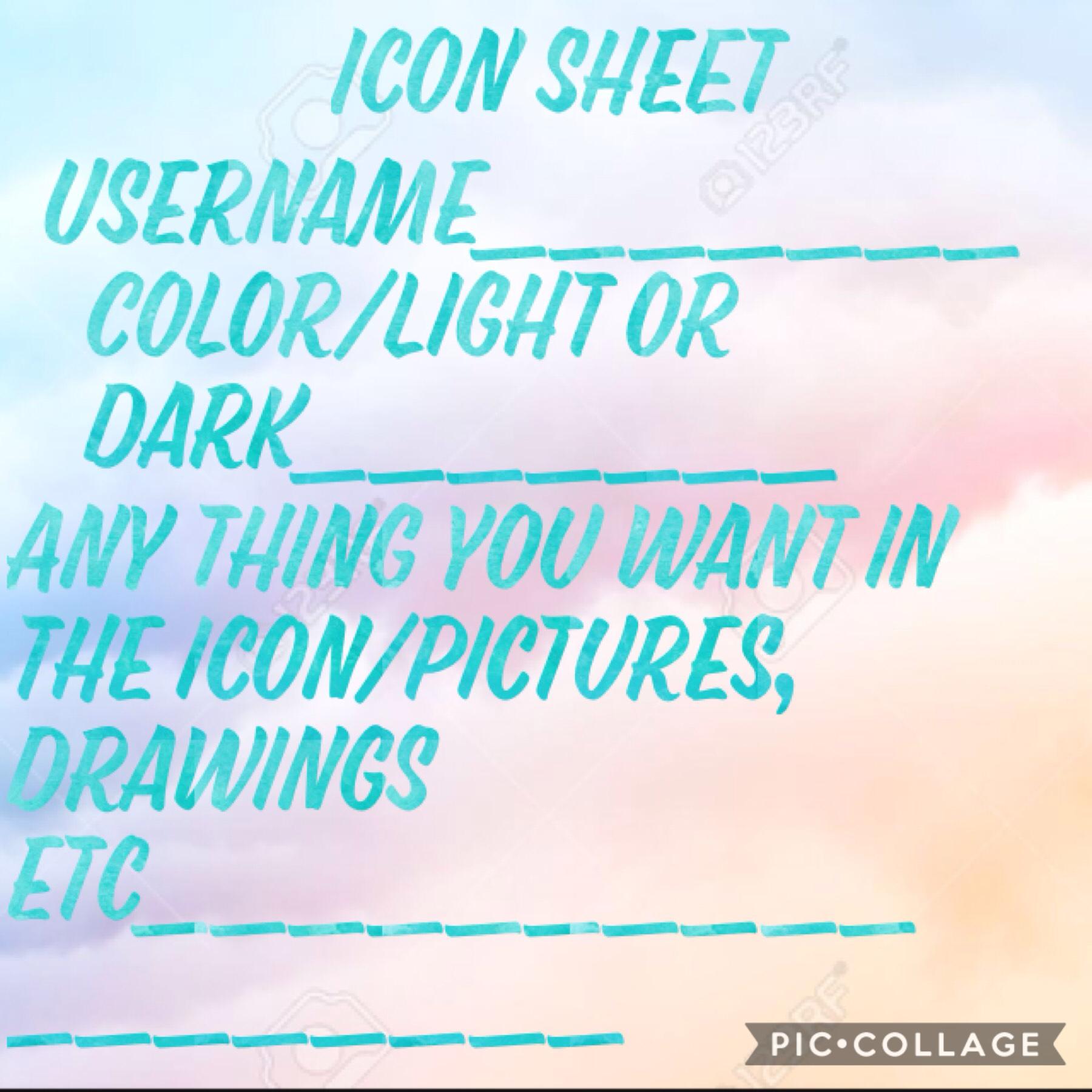 In the mood of making Icons