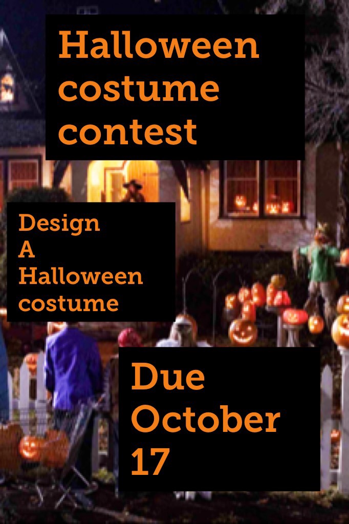 Halloween costume contest 