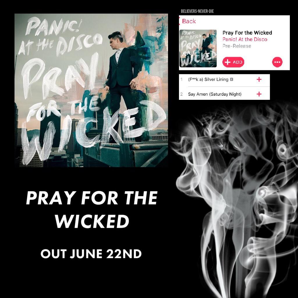 ♠️I’m crying... tap♠️

So panic! made their appearance! The songs are So GoOd and we get a new album in three months! I love the video for say amen (Saturday night) So MUcH OmG!!! Also happy anniversary to MCR... we all miss you!