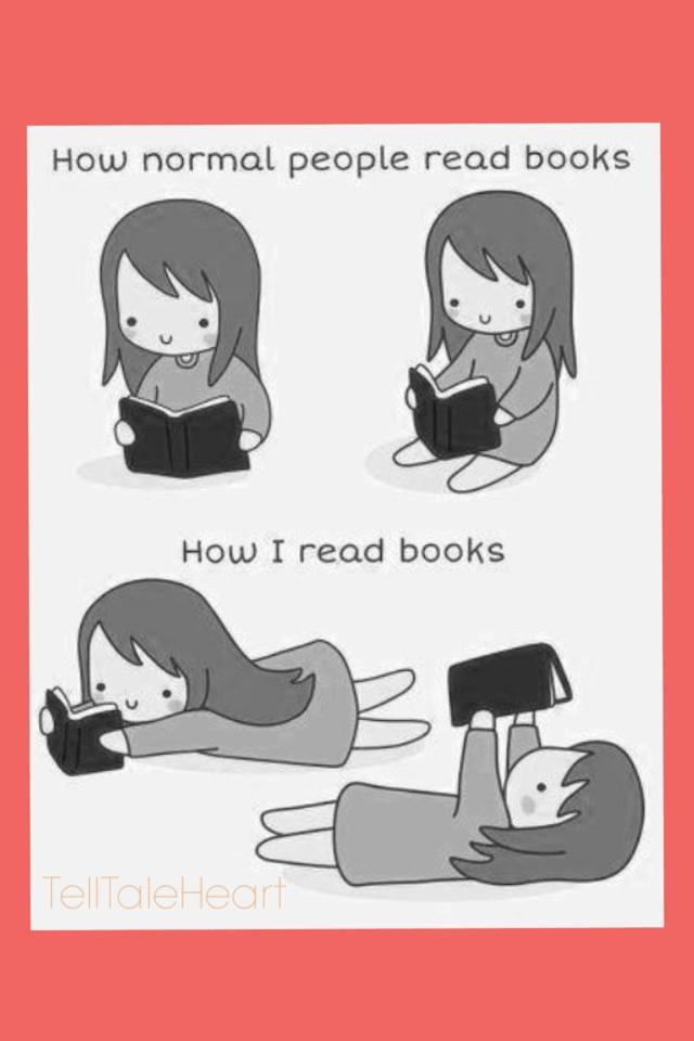 How people read books vs how I do 😂
