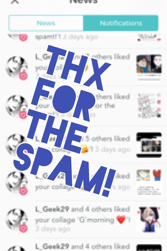 Thx for the spam!