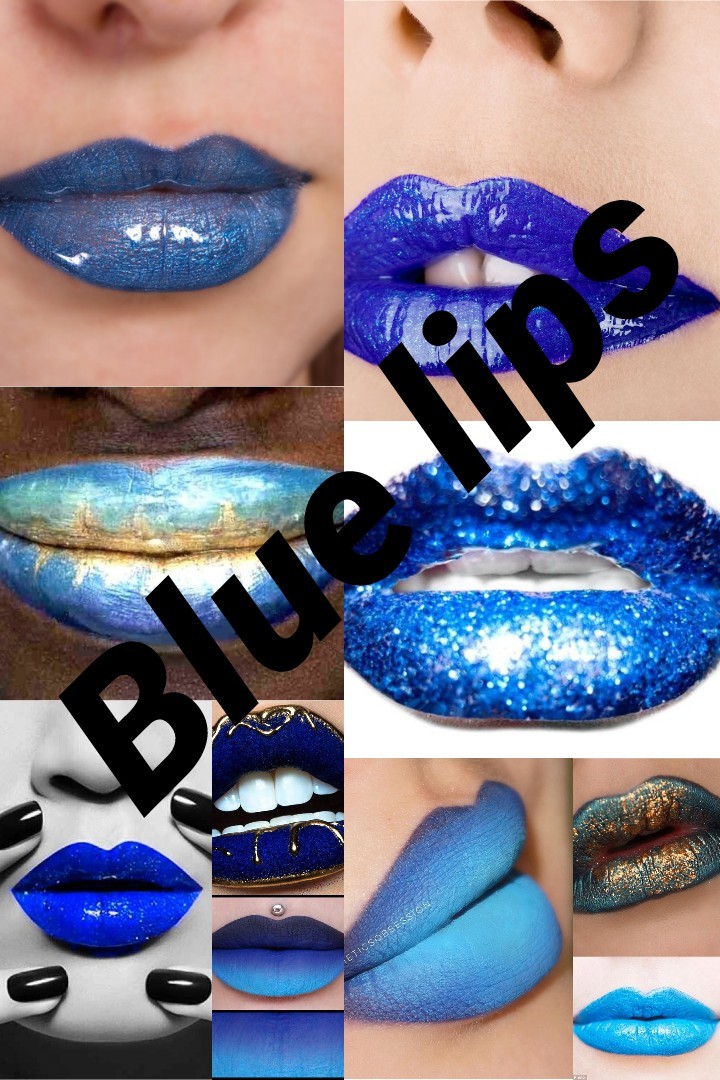 Blue lips