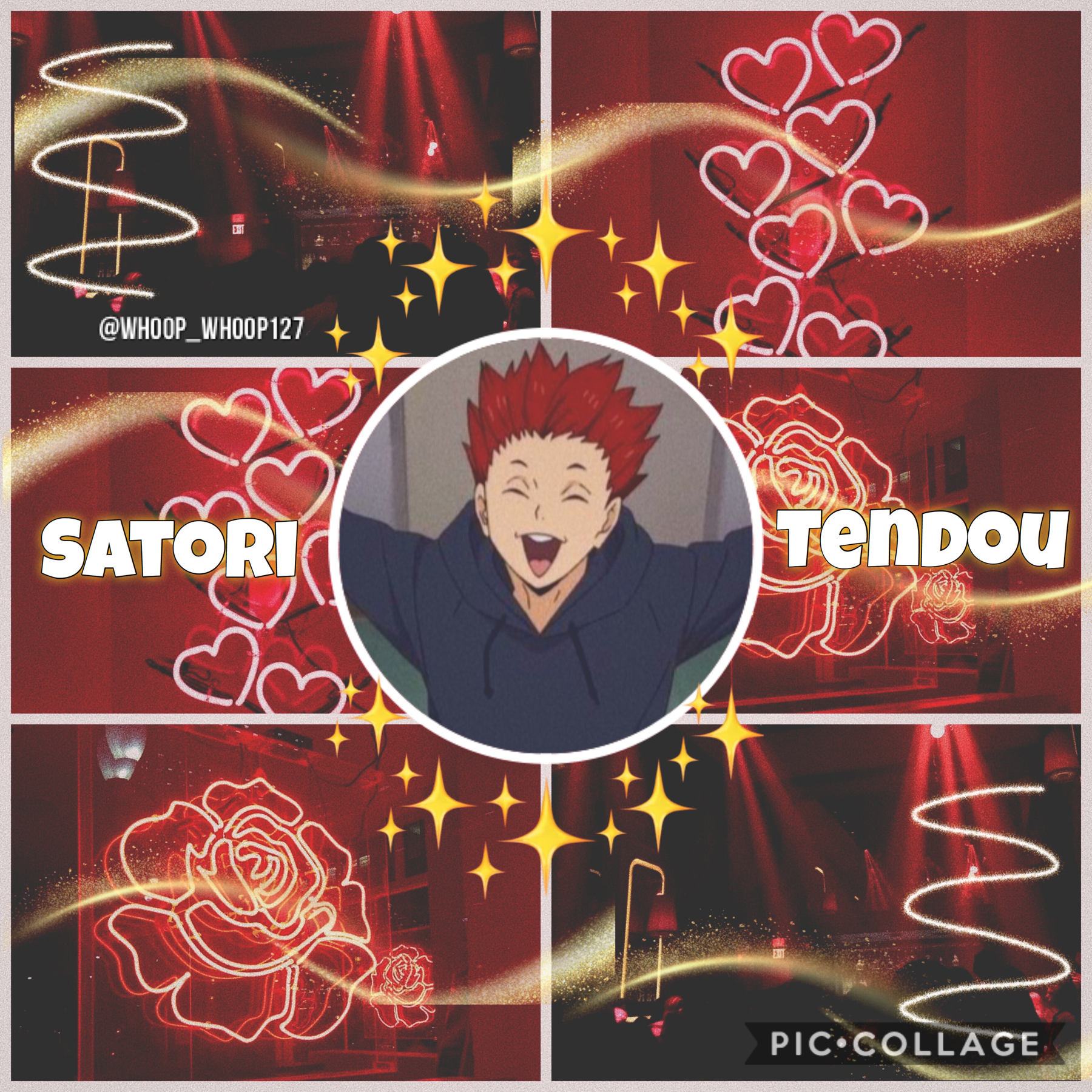 •🚒•
🌹Tendou~ Haikyuu🌹
This is kinda messy in a way and loud(?) Idk but ig it matches Tendou’s crazy personality 😂🥺🥺🥺❤️ Btw happy (somewhat) early birthday to my Eomma!!! @Rose_Panda🥺🥺 Send her some love!!!❤️❤️❤️