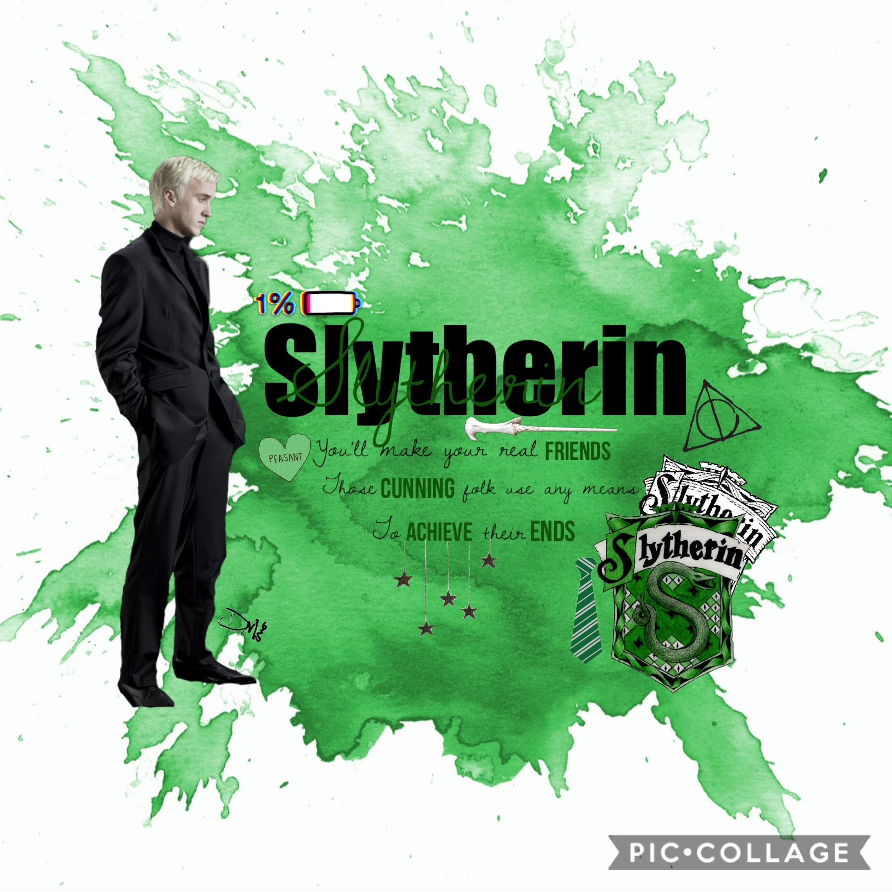 For all you Slytherins out there, next Hufflepuff! :)