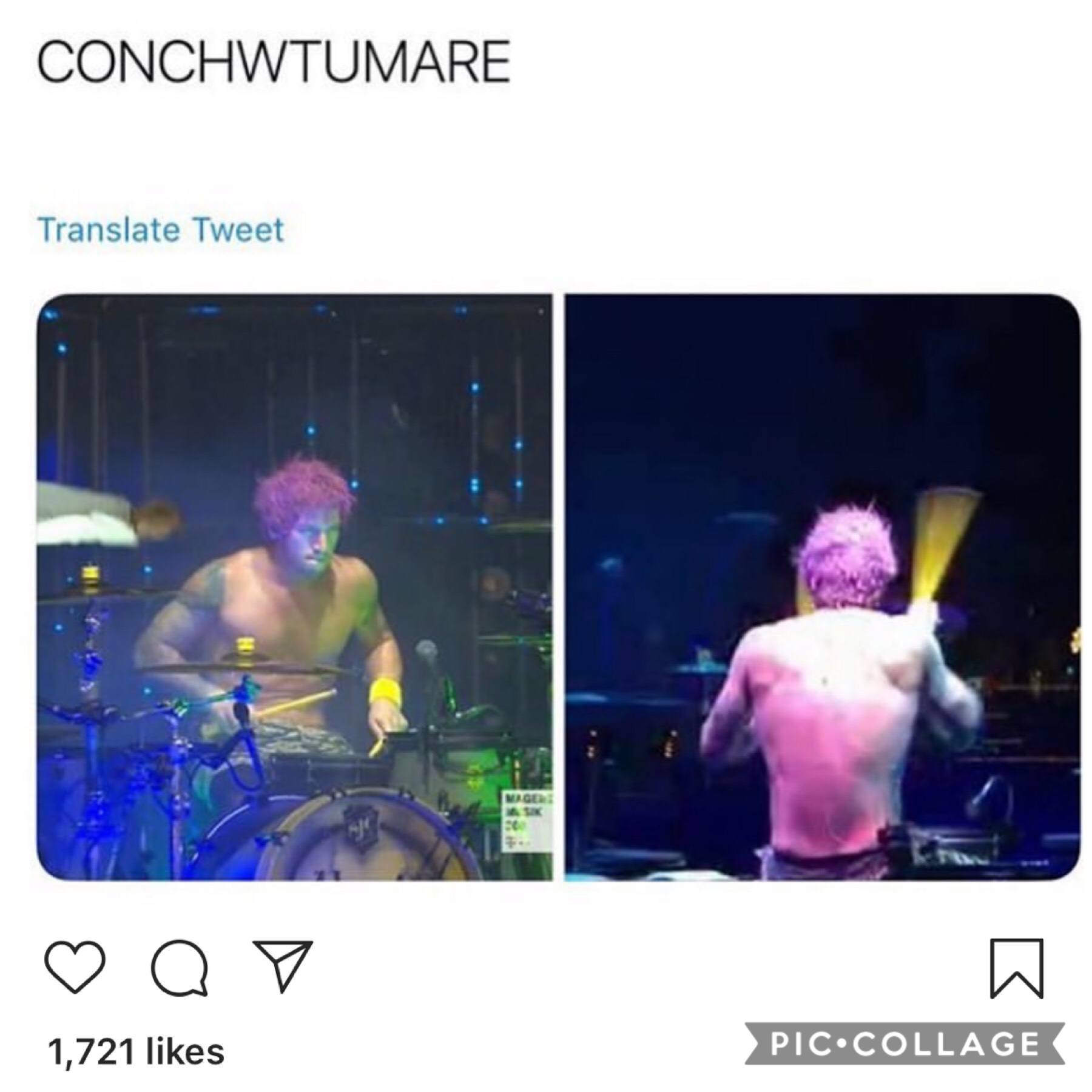 And this also happened


Some people are wondering if it’s a magenta bc they having a girl 

I think it would be hilarious if this was meant to be more of a purple and Josh just dyes his hair blue or bright pink when they know the gender 😂😂 I would be an 
