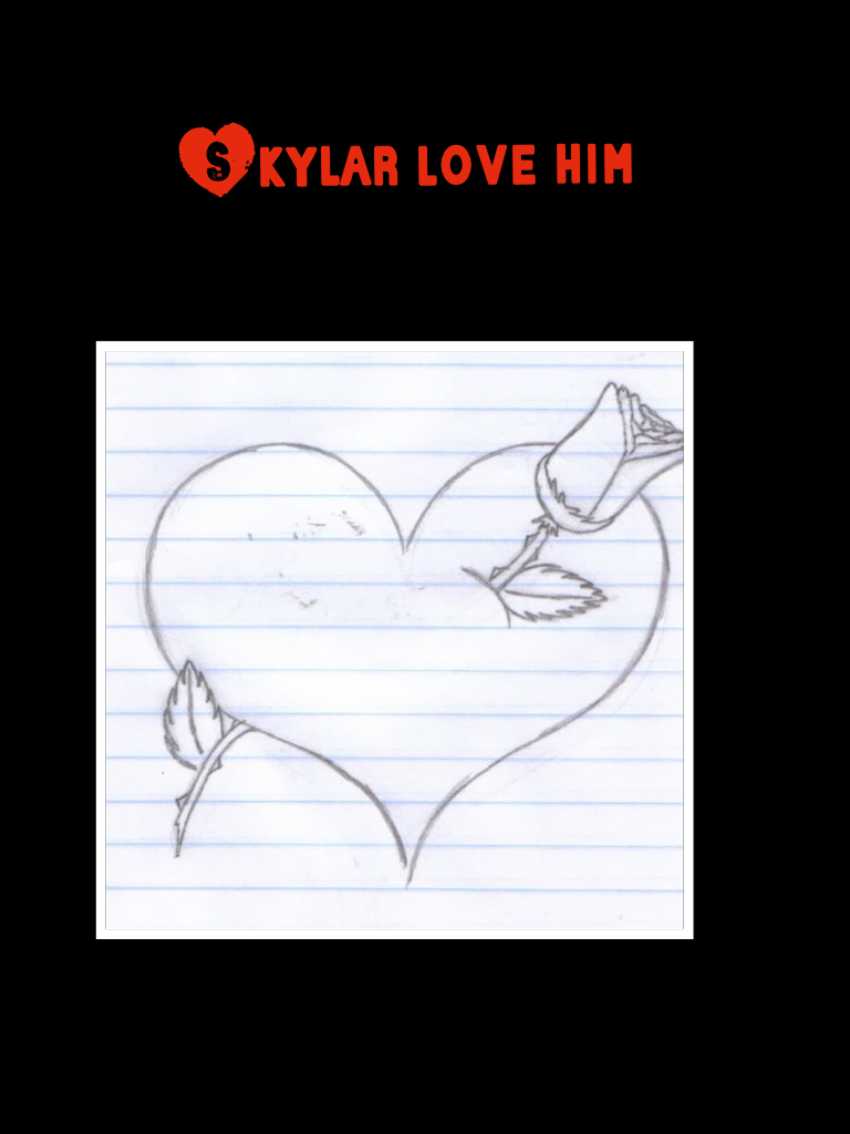 Skylar love him 
