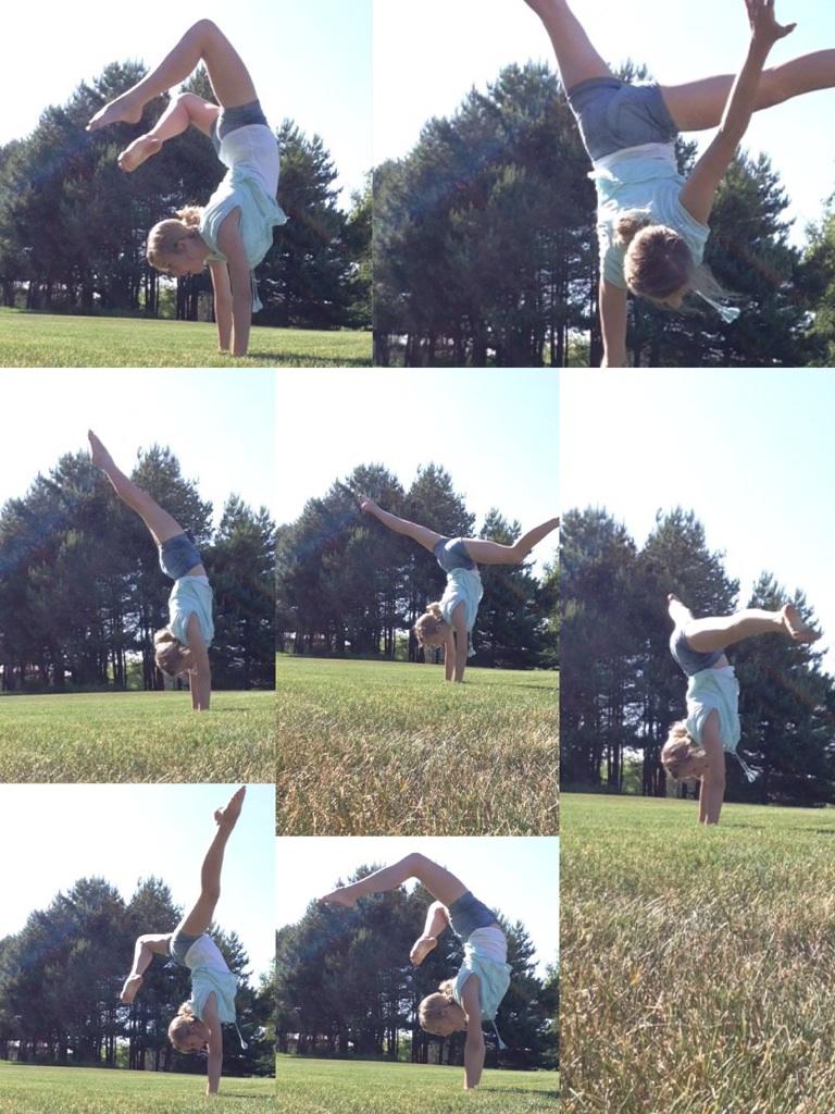 Handstands! By Gabby 🌺