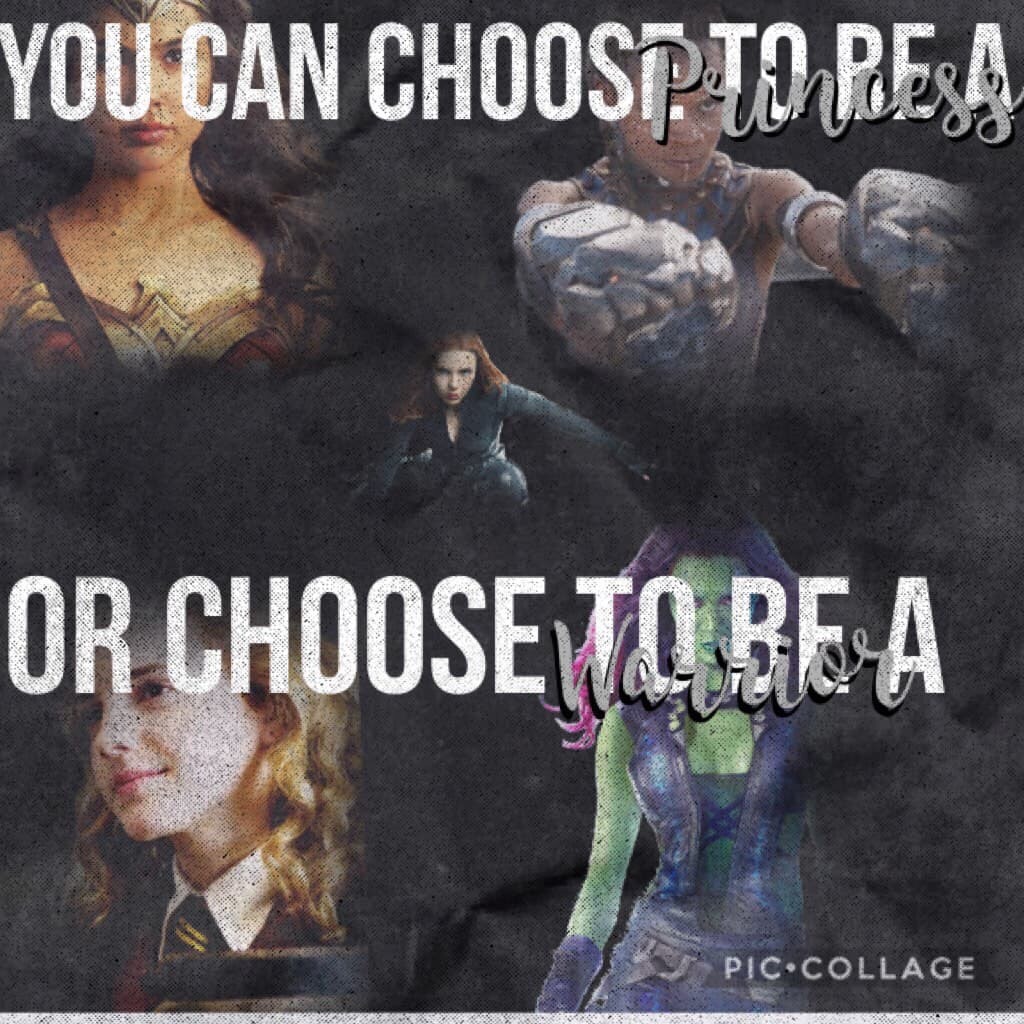 You can choose to be a warrior or a prince/princess! It’s up to you, do whatever you do for the good!