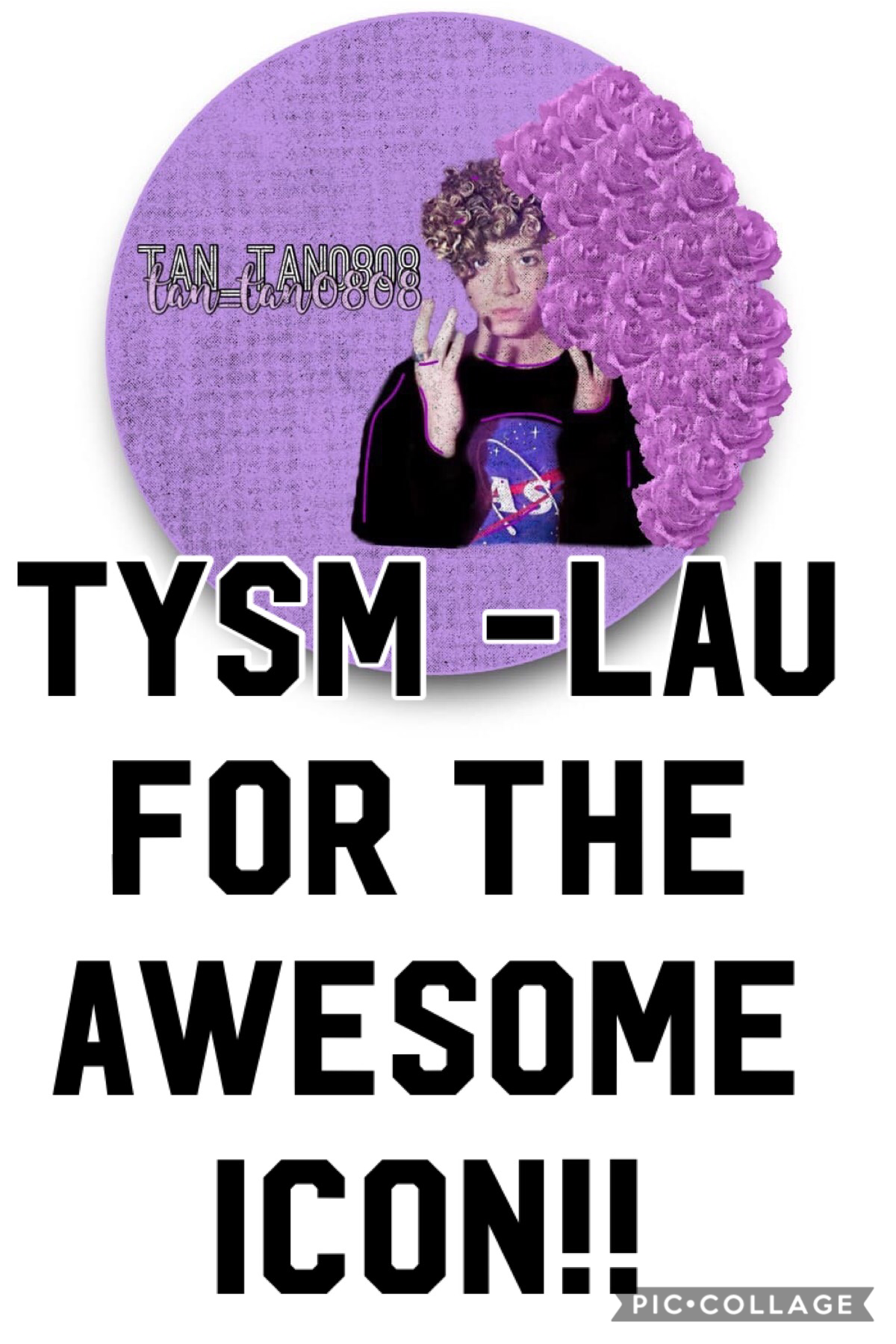 Tysm -lau!! I love the icon💜💜. 