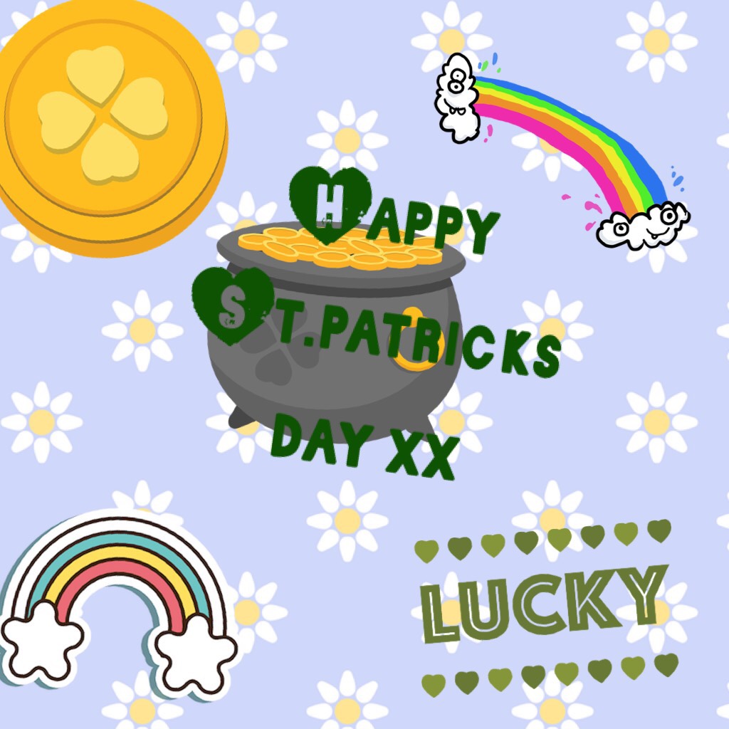 Happy St.patricks day all my lovely fans can we get 100 followers??!! X