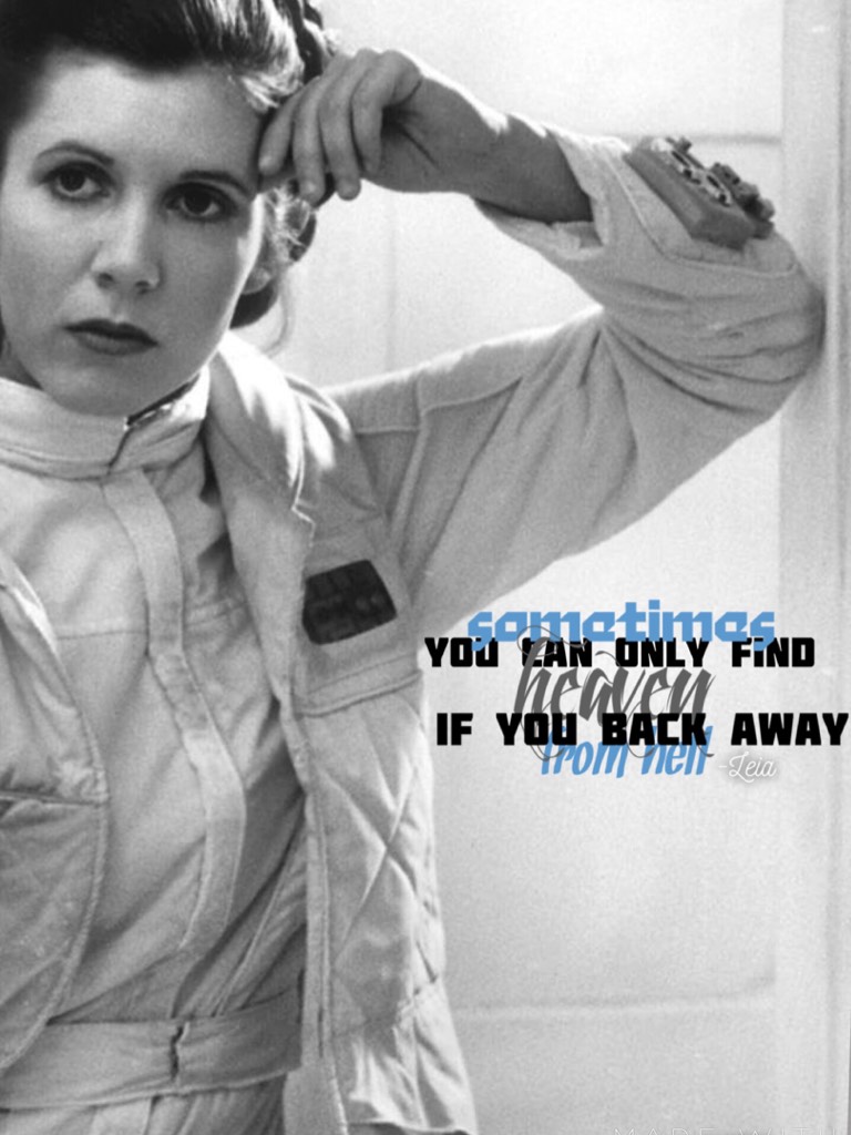 I love Leia ❤️❤️ She's so witty and shows how girls can do anything.