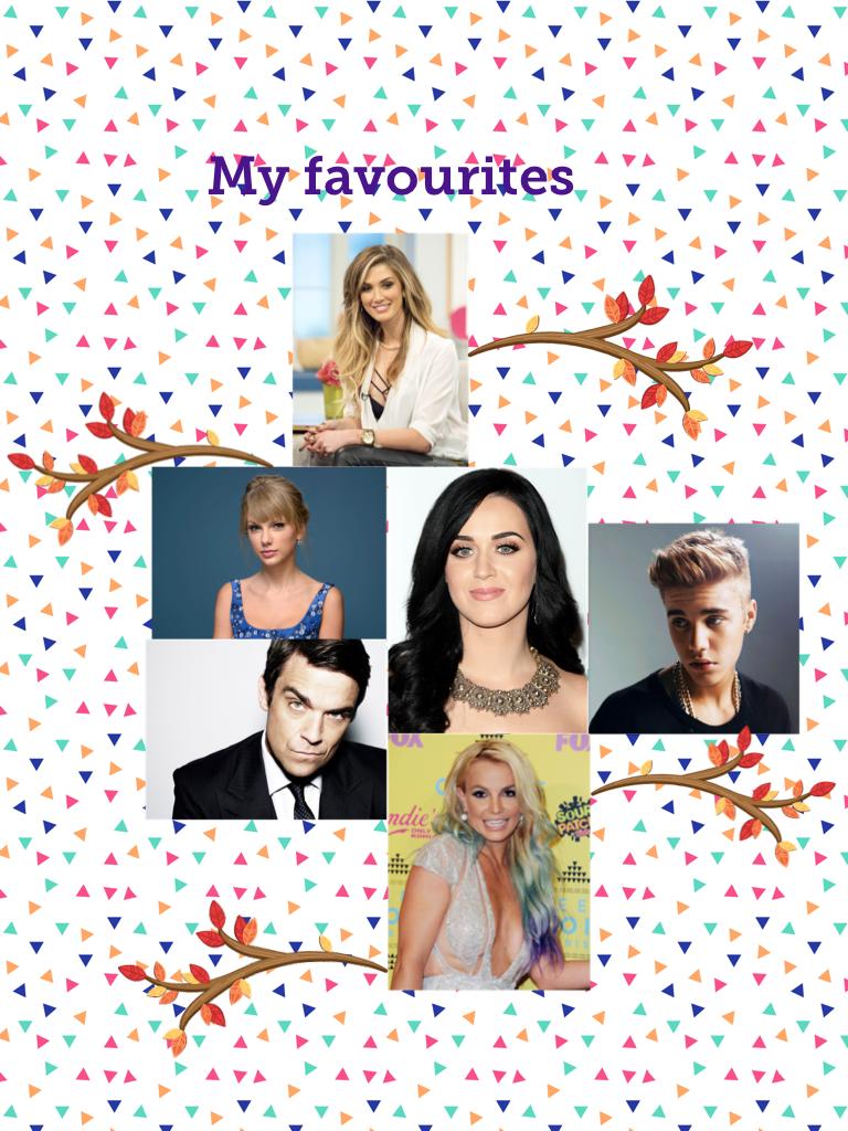 My favourite singers