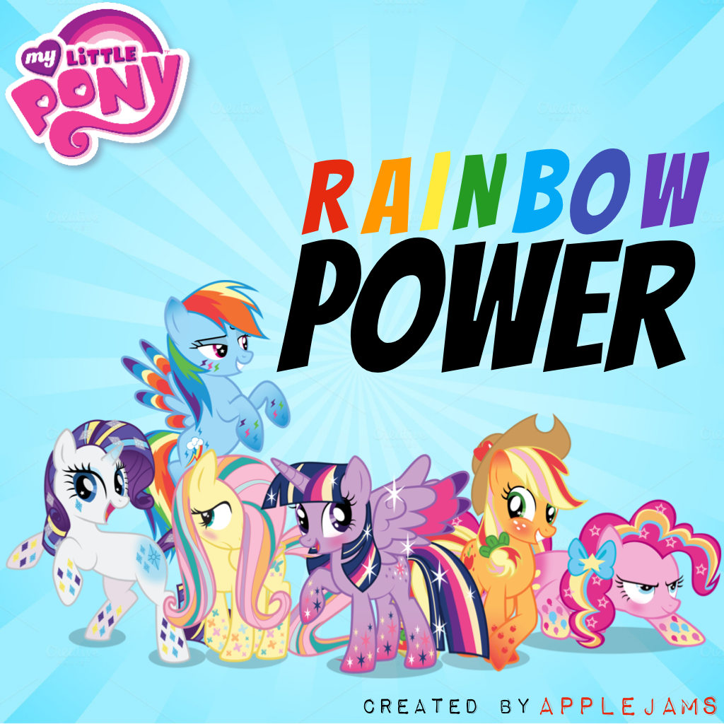 'Rainbow Power' book cover!