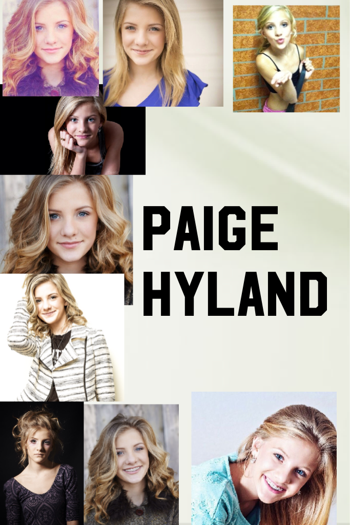 Paige
Hyland
