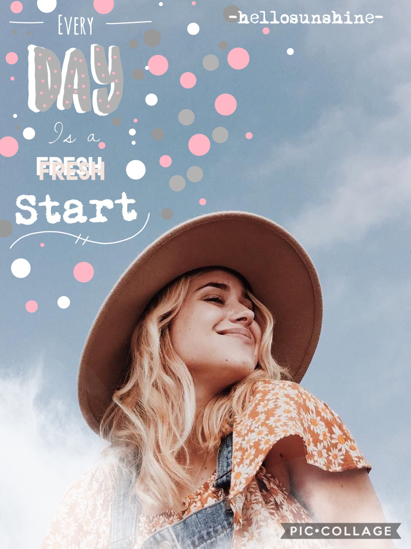 Every day is a fresh start 😊❤️🌟