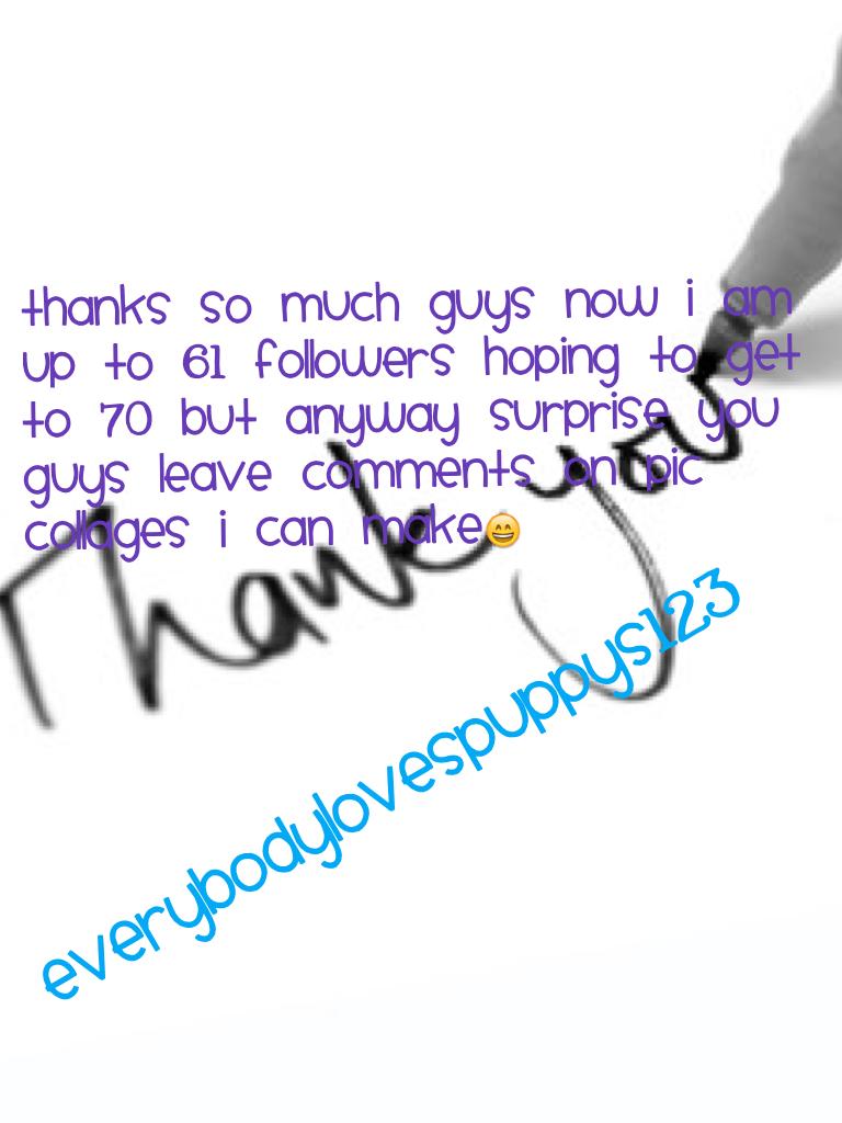 Everybodylovespuppys123 thanks (surprise) 😄😄😄
