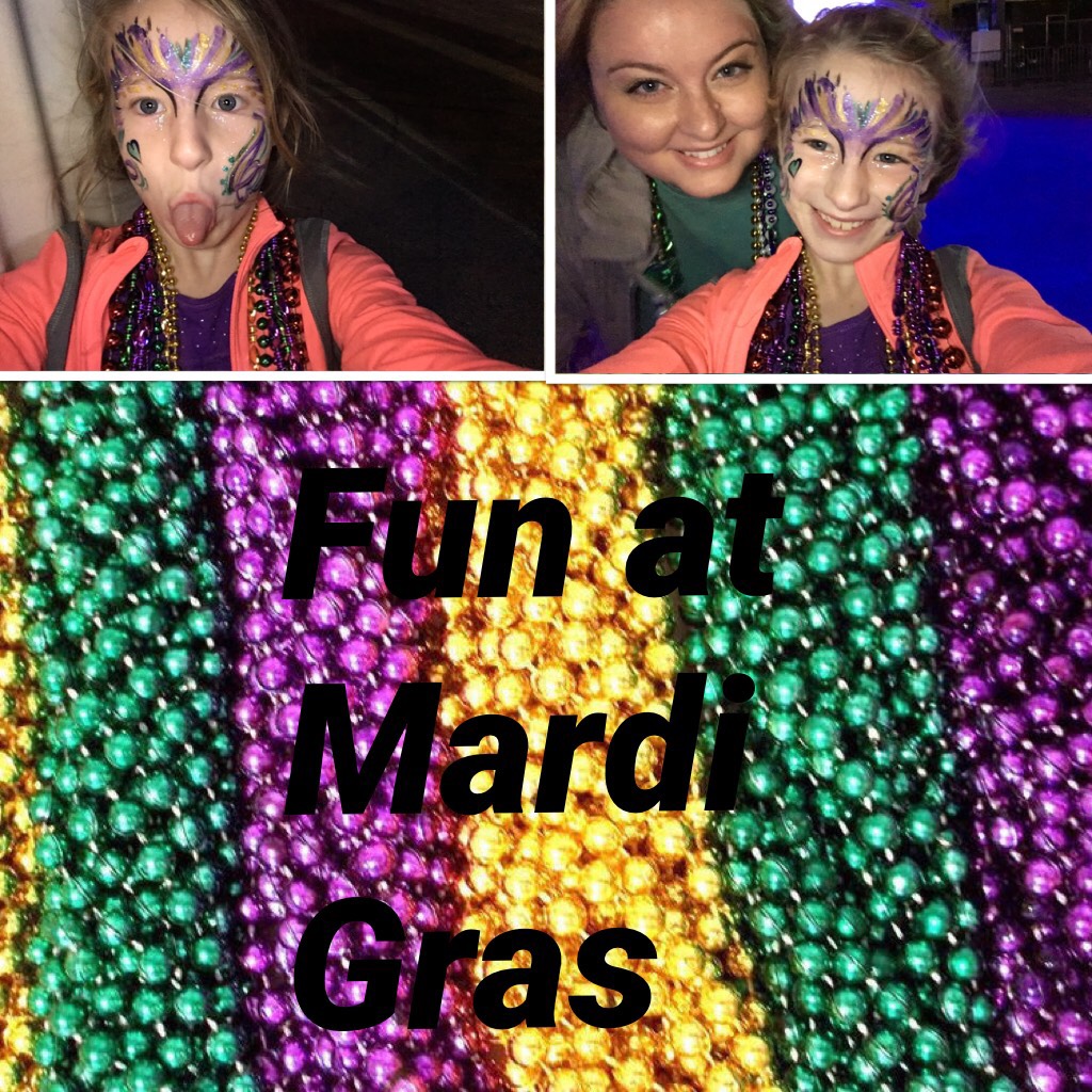 Fun at Mardi Gras 
