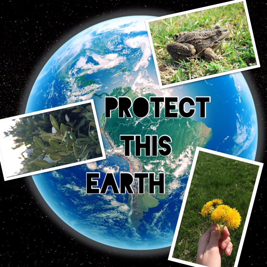 For the Earth Day PicCollage challenge. 