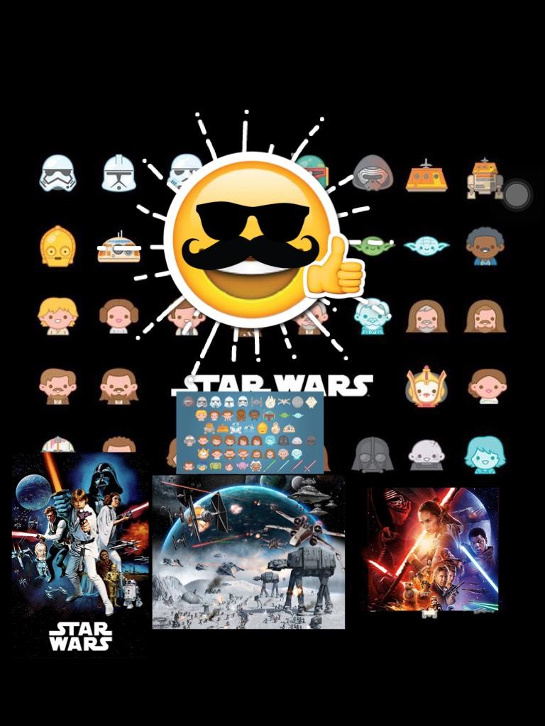 Star Wars emojis go crazy 