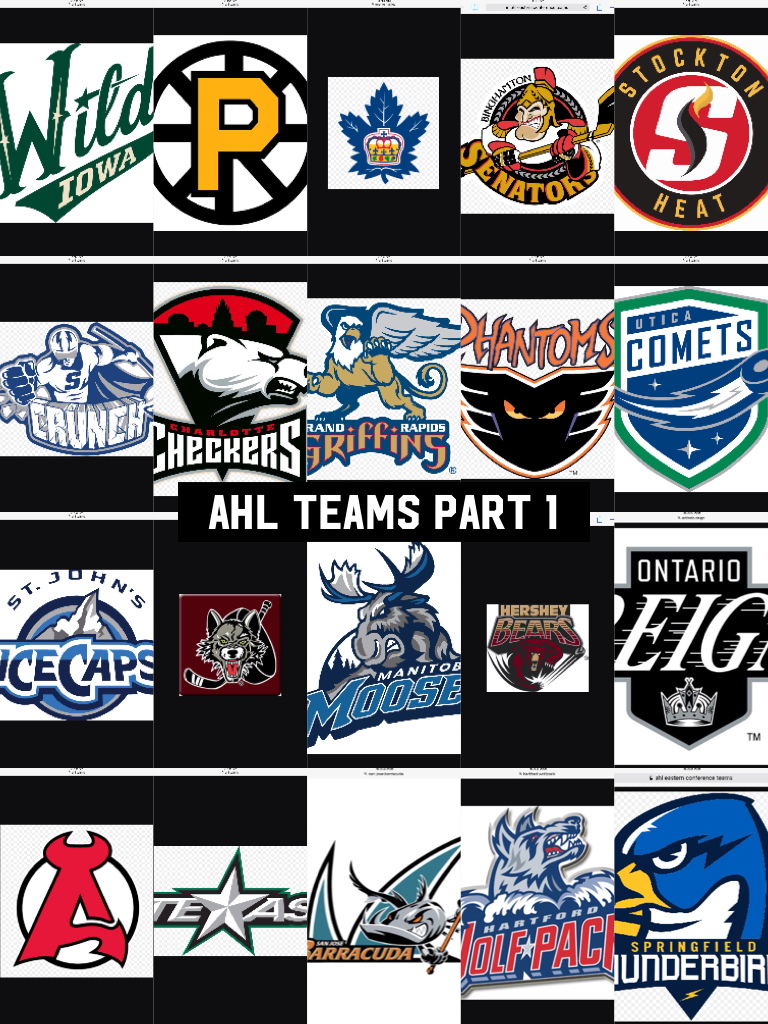 AHL Teams part 1