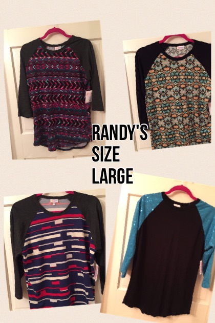 Randy's size large 