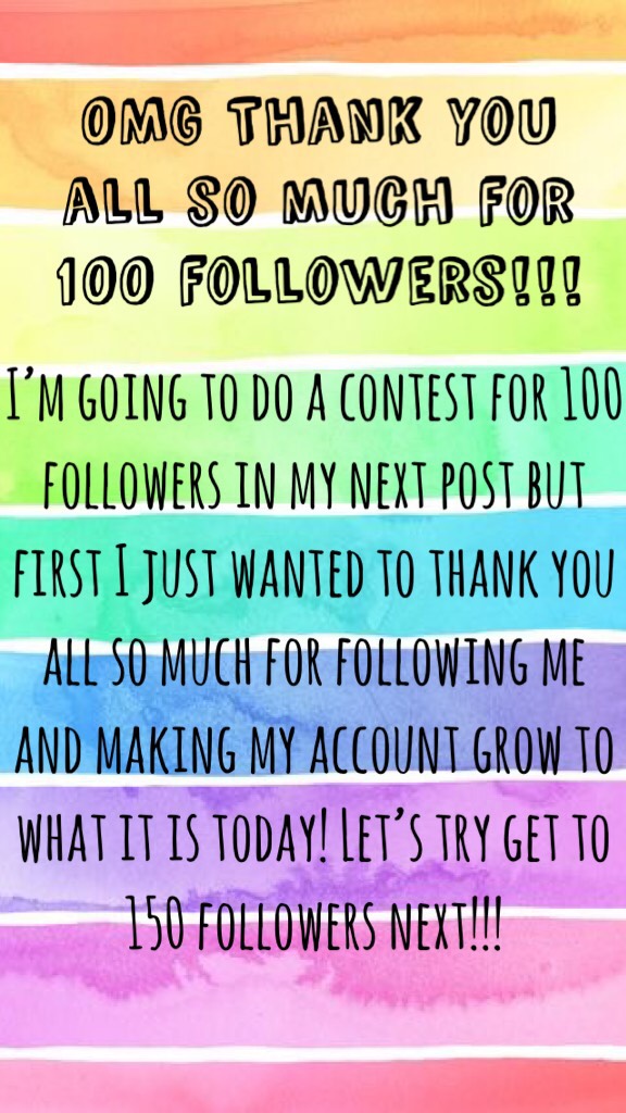 💯Tap for more💯
OMG Thank you all so much for 100 followers!!!

QOTD: Pizza or burger 🍔 🍕

AOTD: Both!! 🍕🍔😂