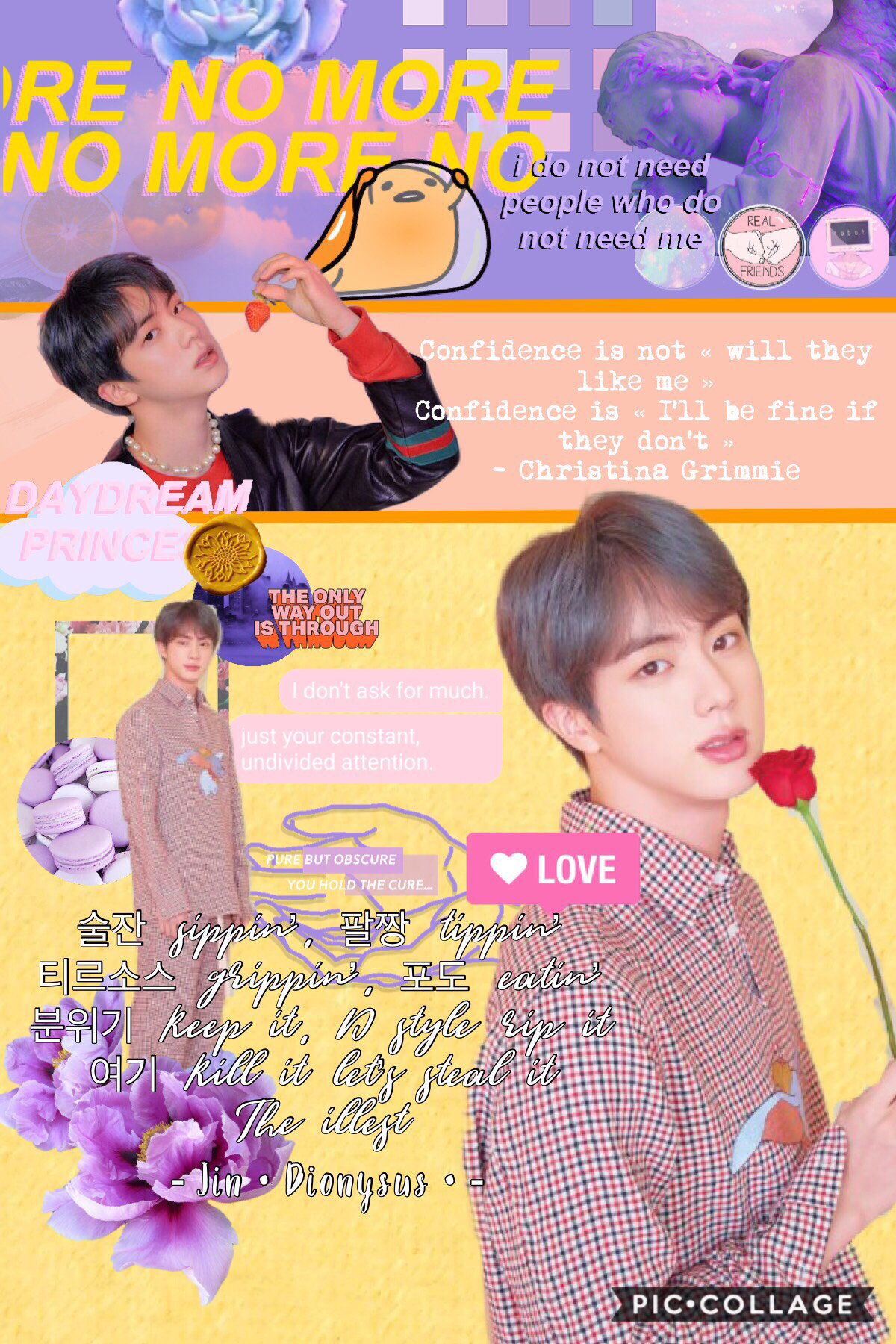 Jin • Map of the Soul: Persona Concept Sketch