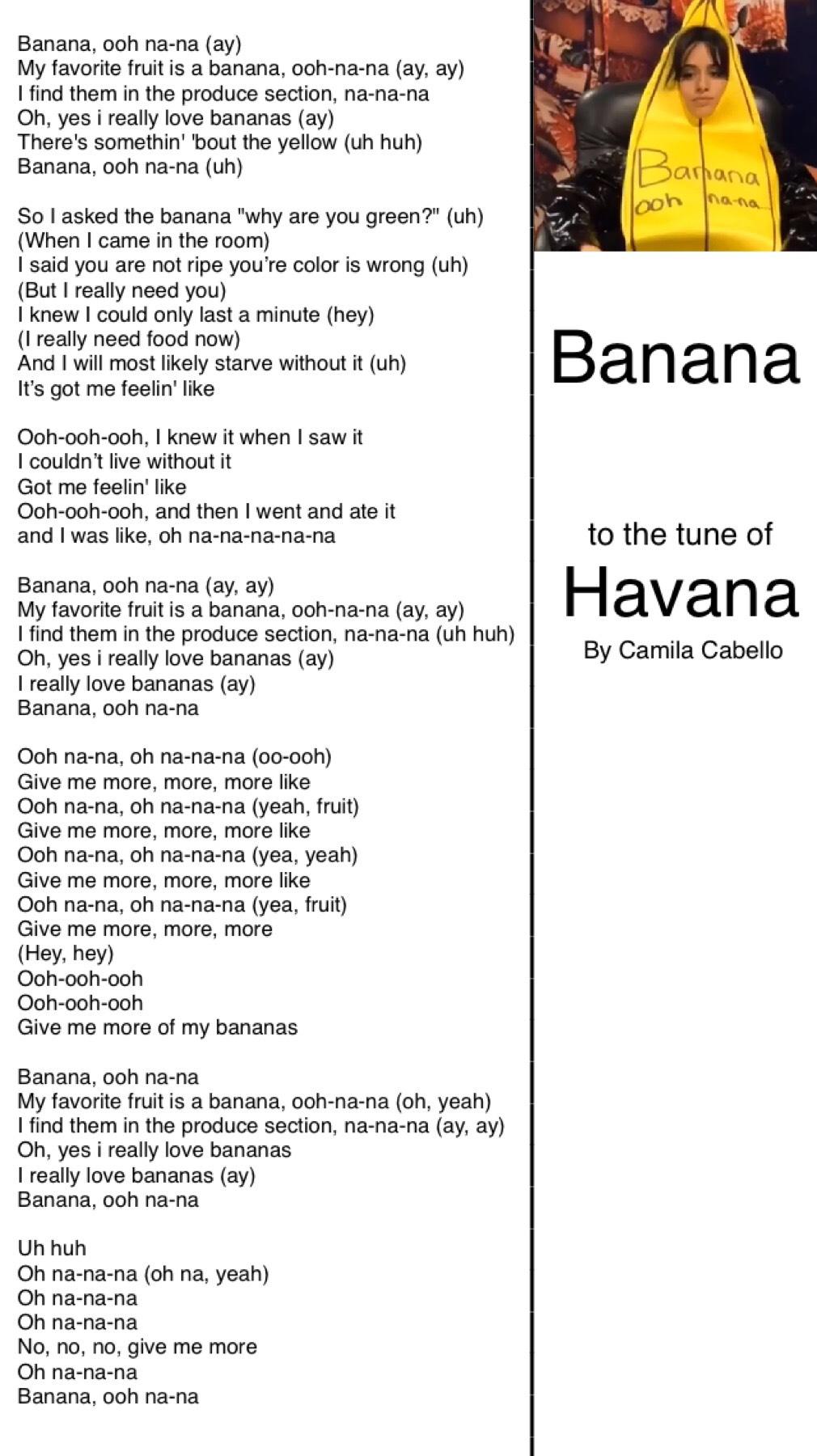 I actually really hate bananas