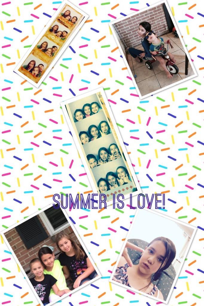 Summer is LOVE!❤️❤️💜💜💙💙