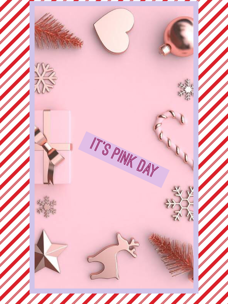 It's PINK DAY 