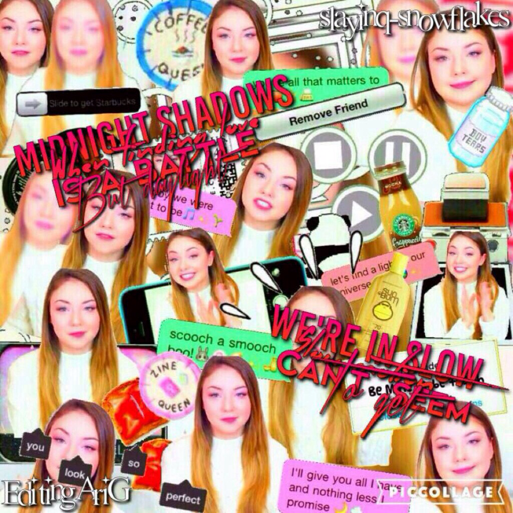 Collage with the fabulous EditingAriG!! 💕💦 go follow her main, tho, IAmPure 🐥📲