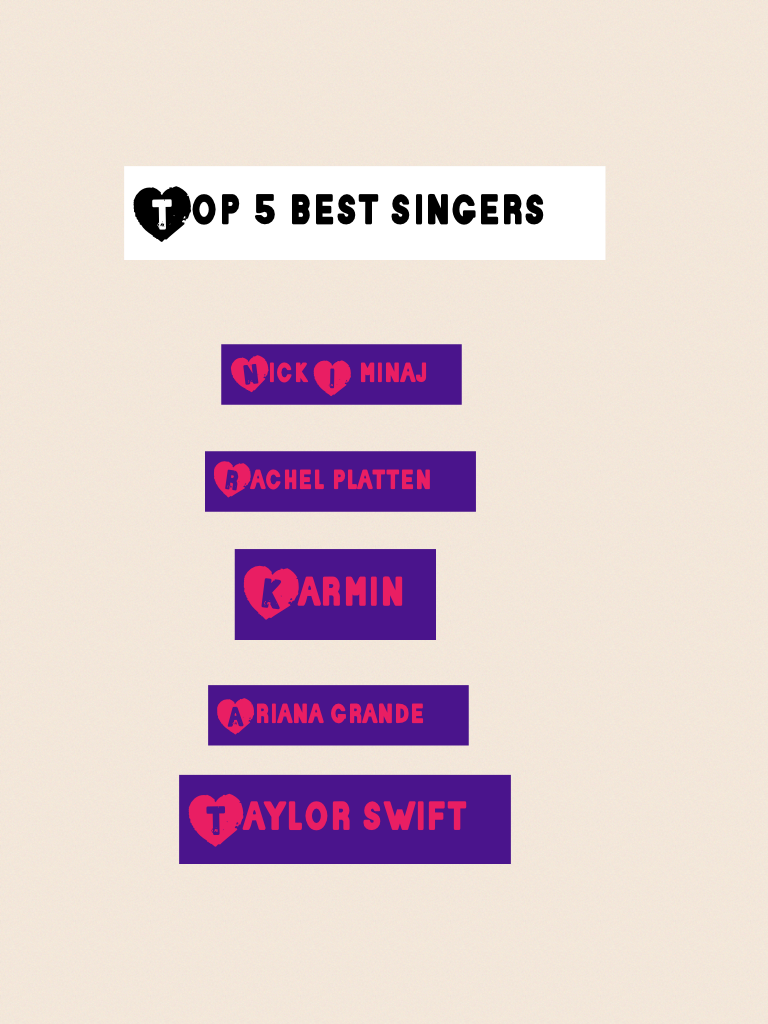 Top 5 best singers
