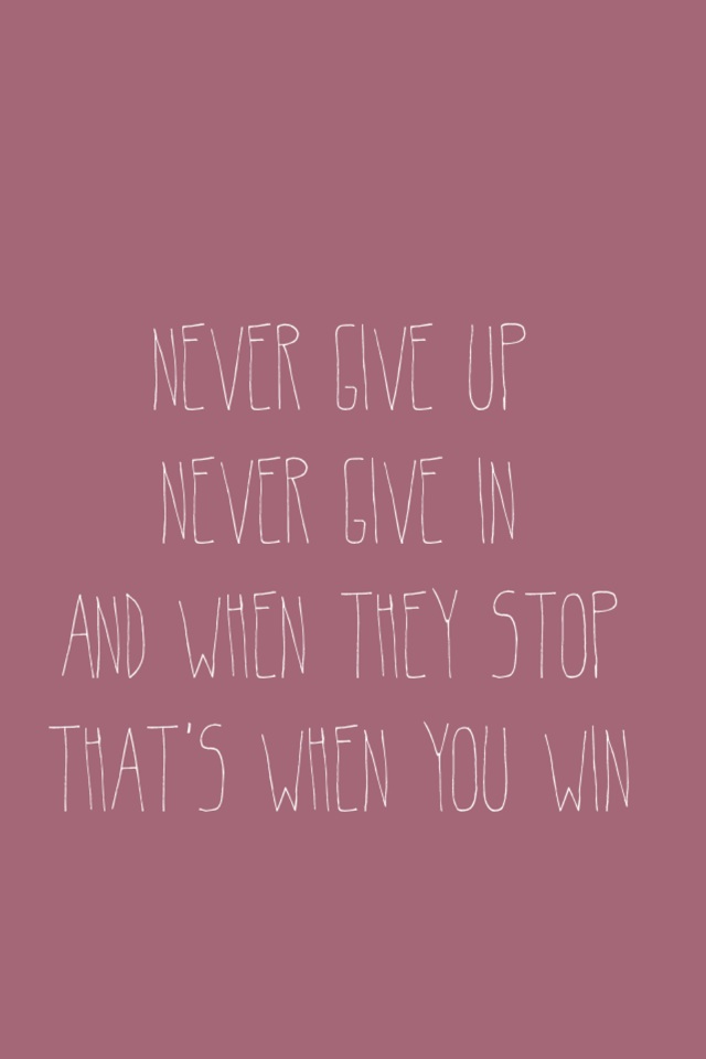 Don't Give Up💕