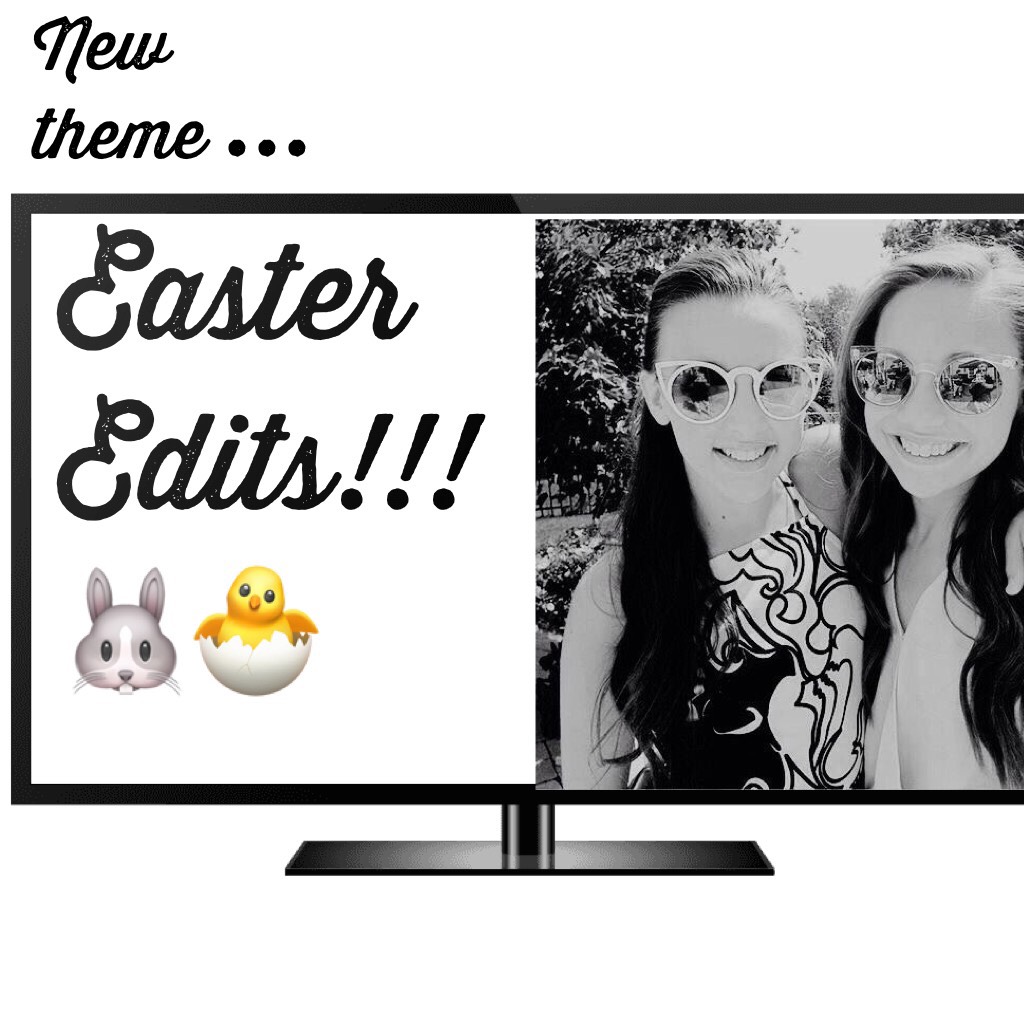 New theme ... hope u like it ....




Easter Edits!!! 🐰🐣