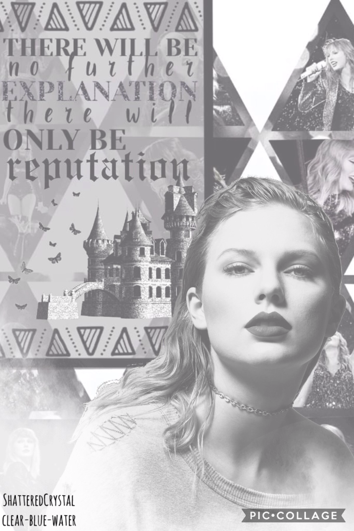 Collab with...
ShatteredCrystal. She is such a great collager who deserves so much love
QOTD: How long have you been a Swiftie?
AOTD: Since 2010💕💕💕💕💕