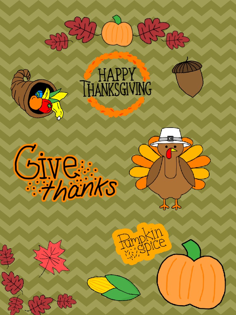 Happy Thanksgiving to my followers! I'm so thankful for all of you!!