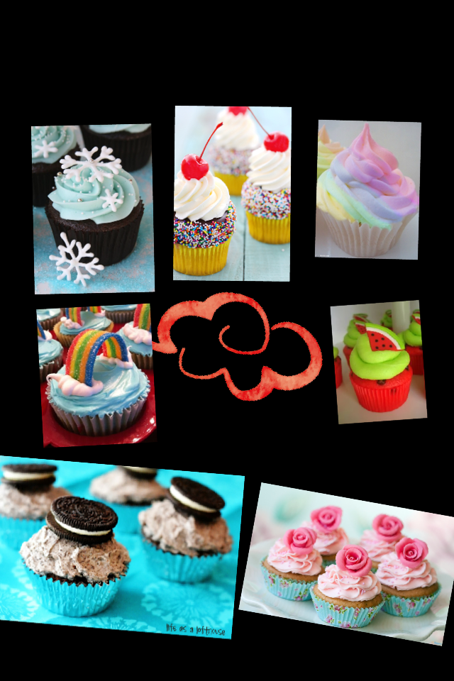 Which cupcake you would  eat or put out for your birthday party or boring to a friends sleep over ??????????????