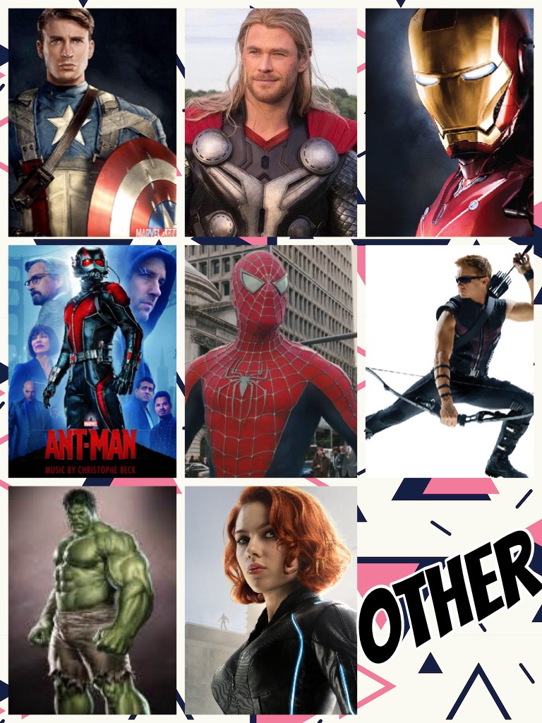 Who is you favorite hero? 20 likes I will make do super villains 