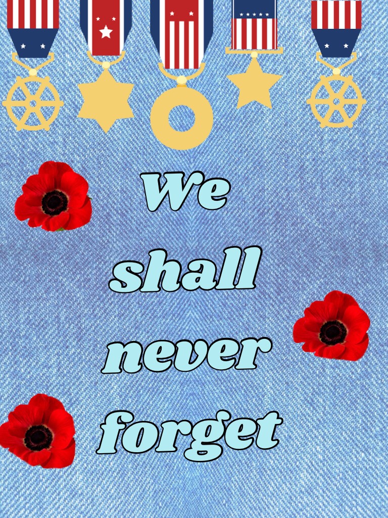 We shall never forget !!!