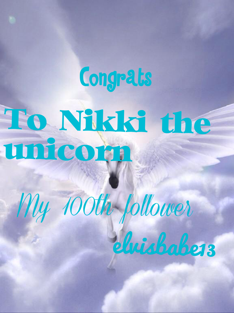 To Nikki the unicorn