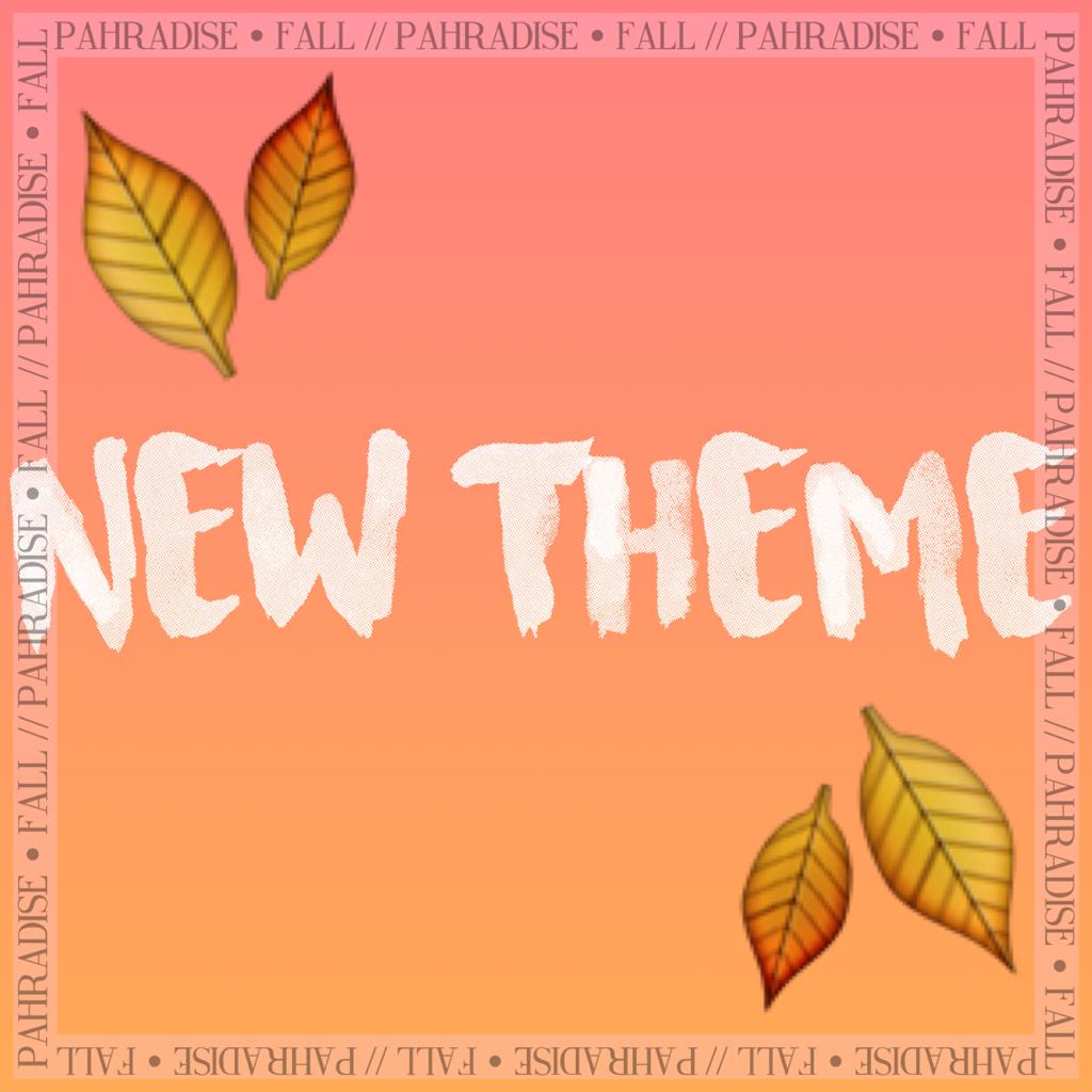 get ready for someone being active for once😂🙃 
New theme starts tomorrow!!
{9.20.16 - fc; 538}