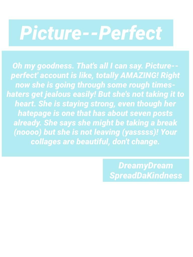 #picture--perfect // support her through these rough times! ~ Izzy 🍍