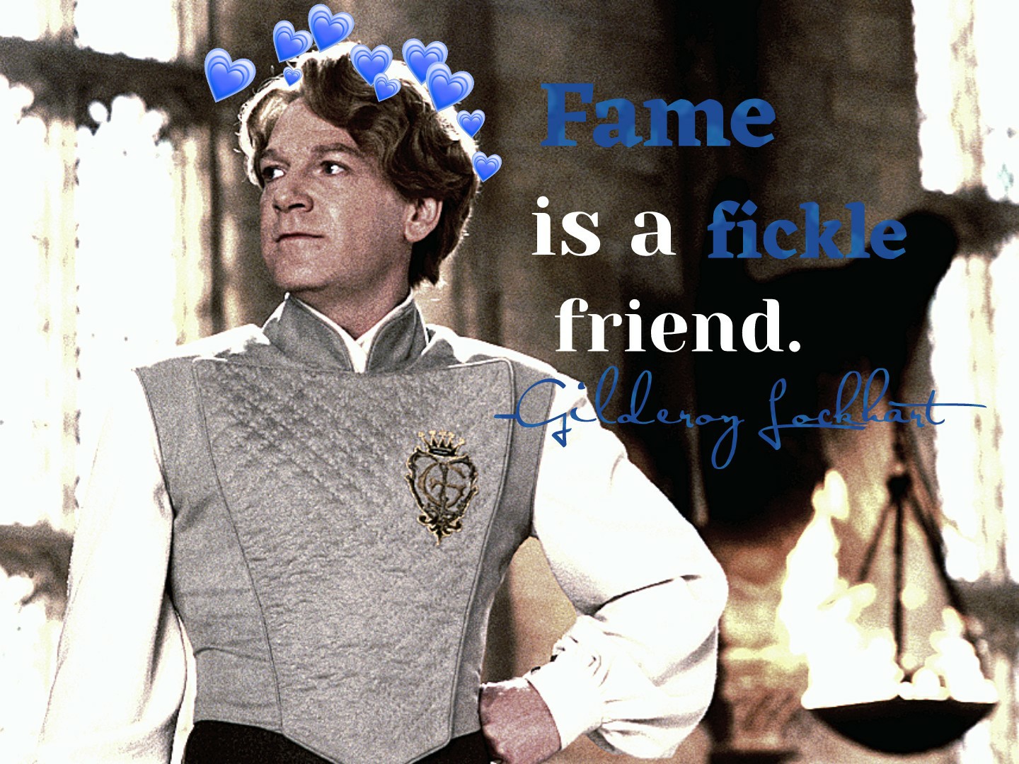 💙Tap💙

IM SO SORRY I HAVENT POSTED IN SO LONG! School is driving me crazy! Yesterday was Gilderoy Lockhart's birthday! I will try to post more often 💙