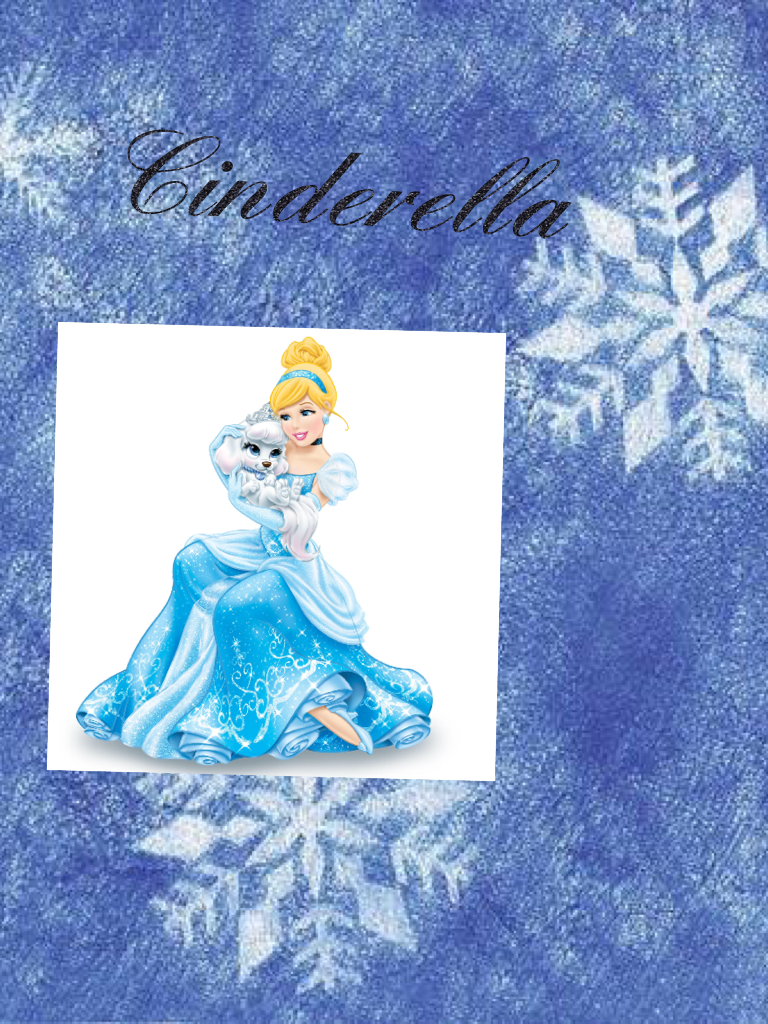 My little sister loves Cinderella 