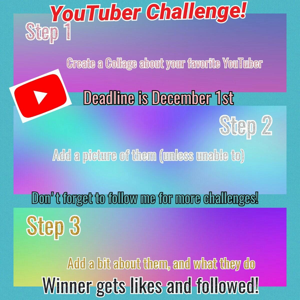 YouTuber Challenge!!
