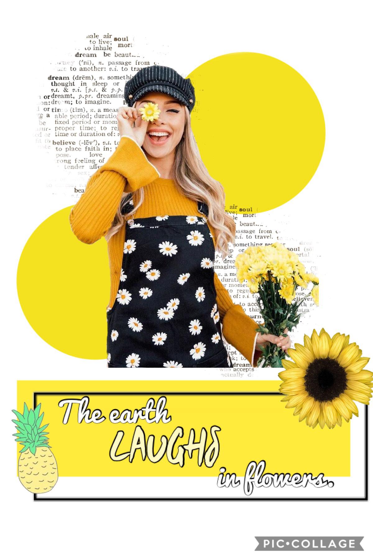 Tap! 💐 🌼
New style but only for 4-5 collages, then I will go back to my old style. Thankyou to @Becstar713 and many others for the inspiration! 💕🤙