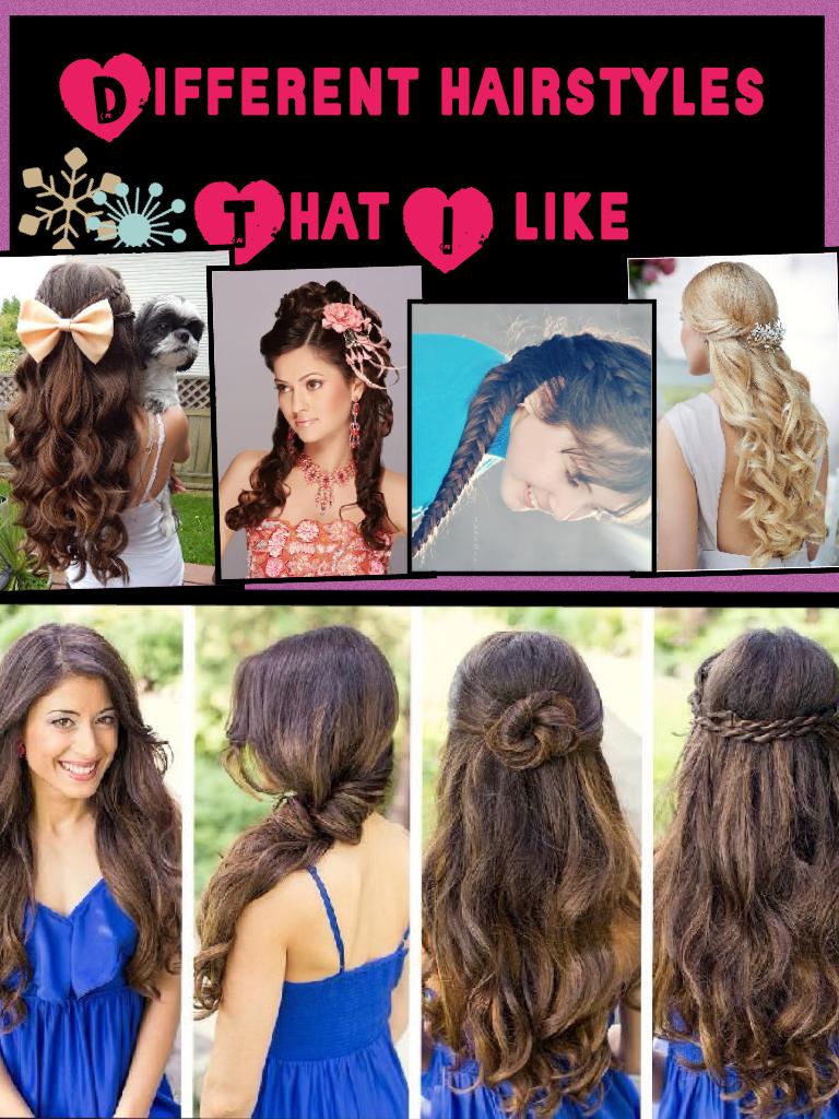 Different hairstyles
That I like ❤️💗❤️💗❤️💗👍🏼👍🏼👍🏼